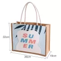 branded Custom Made Canvas and Jute Tote Bag, from our range of promotional Jute Shopping &amp; Tote Bags
