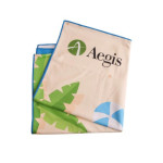 branded 420gsm Microfibre Colour Beach Towel (80x160cm), from our range of promotional Beach Towels