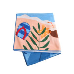 branded 420gsm Microfibre Colour Beach Towel (70x140cm), from our range of promotional Beach Towels