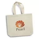 branded Carnaby Recycled Cotton Tote Bag, from our range of promotional Cotton &amp; Calico Tote Bags