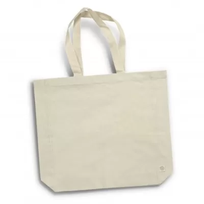 branded Carnaby Recycled Cotton Tote Bag, from our range of promotional Cotton & Calico Tote Bags