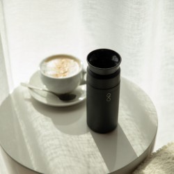 branded Ocean Bottle Brew Flask -350ml, from our range of promotional Drink Bottles - Metal
