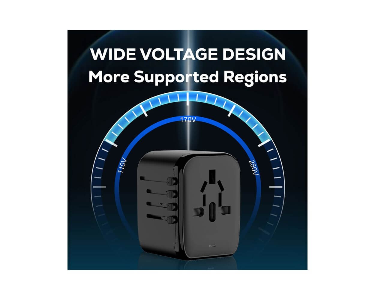 branded Fondi 20W QC and PD Travel Adaptor (2A2C), from our range of promotional Phone & Tablet Chargers