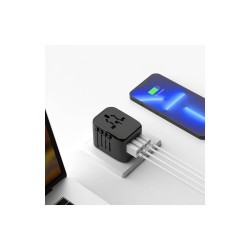 Phone & Tablet Chargers - Fondi 20W QC and PD Travel Adaptor (2A2C)
