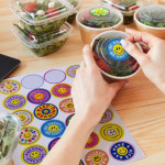 branded 40mm Circle Gloss Sticker Sheet, from our range of promotional Novelties