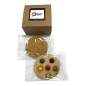 branded 2 Cookie Packed in Box with Sleeve, from our range of promotional Biscuits &amp; Cookies