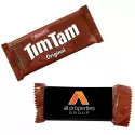 branded 18g TimTam Biscuit Packed in Printed Sleeve, from our range of promotional Biscuits &amp; Cookies