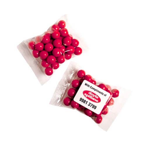 branded 100g Orange Chocolate Drops Bulk Pack Packed in Cello Bags, from our range of promotional Branded Chocolates