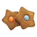 branded 16g Ginger Star Biscuit Packed in Cello Bags, from our range of promotional Biscuits &amp; Cookies