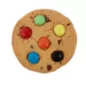 branded 55g Chocolate Button Cookie Packed in Cello Bags, from our range of promotional Biscuits &amp; Cookies