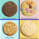 50g White Chocolate &amp; Macadamia Cookie Packed in Cello Bags