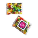 branded 100g Jelly Belly, Jelly Beans Bulk Pack Packed in Cello Bags, from our range of promotional Promotional Jelly Beans