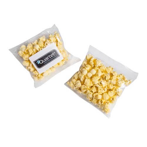 branded 20g Buttered Popcorn Bulk Pack Packed in Cello Bags, from our range of promotional Branded Snacks