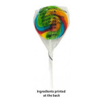 16-20g Multi-Coloured Candy Lollipops With Sticker