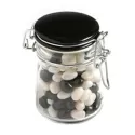 branded 160g Jelly Beans Packed in Glass Clip Lock Jars, from our range of promotional Promotional Jelly Beans