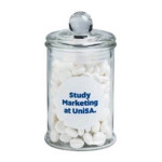 115g Chewy Mints Packed in Small Apothecary Jars