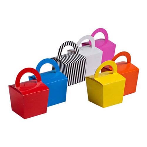 branded 100g Mini Solid Chocolate Easter Eggs Packed in Coloured Noodle Boxes, from our range of promotional Branded Chocolates