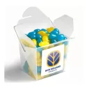 branded 100g Jelly Beans Packed in Frosted Noodle Boxes, from our range of promotional Promotional Jelly Beans