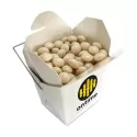 branded 100g Chewy Mints Packed in White Cardboard Noodle Boxes, from our range of promotional Branded Mints