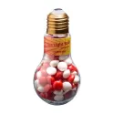 branded 100g Chewy Fruits Packed in Light Bulbs, from our range of promotional Lollies &amp; Sweets