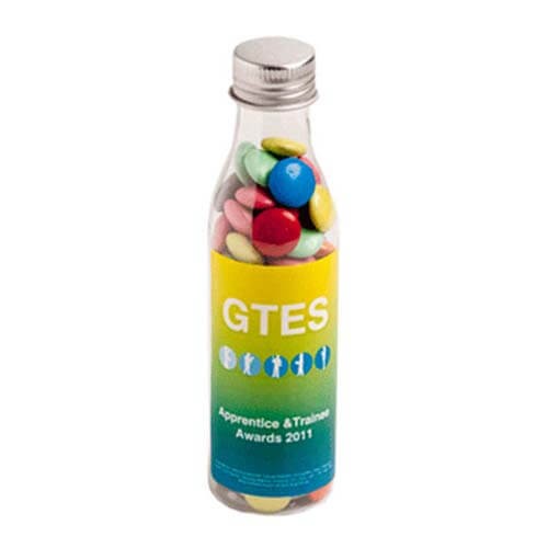 branded 100g Chocolate Beans Packed in Soda Bottles, from our range of promotional Branded Chocolates
