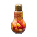 branded 100g Jelly Beans Packed in Light Bulbs, from our range of promotional Promotional Jelly Beans