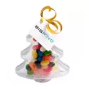 branded 50g Jelly Beans Packed in Acrylic Tree, from our range of promotional Promotional Jelly Beans