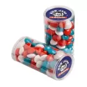 branded 100g Chewy Fruits Packed in Pet Tubs, from our range of promotional Lollies &amp; Sweets