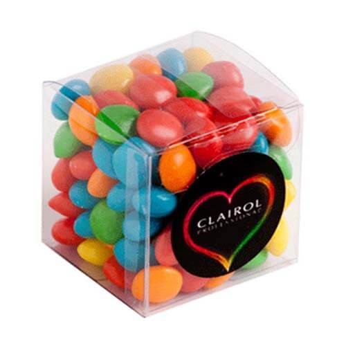 branded 110g Chewy Fruits Packed in Cubes, from our range of promotional Lollies & Sweets