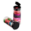 branded 35g Jelly Beans Packed in Flip Lid Tubes, from our range of promotional Promotional Jelly Beans