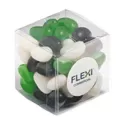 branded 60g Jelly Beans Packed in Cubes, from our range of promotional Promotional Jelly Beans