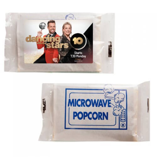 branded 100g Microwave Popcorn , from our range of promotional Branded Snacks