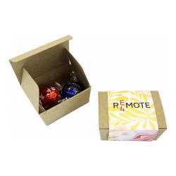 branded 2 Pack Lindt Balls Packed in Gift Box, from our range of promotional Chocolate Bars & Boxes