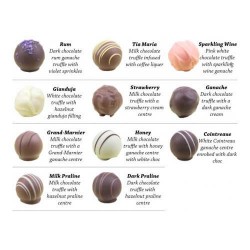 branded 12 Pack Asorted Truffles Packed in Gift Box, from our range of promotional Chocolate Bars & Boxes