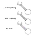branded Wrench Metal Keyring Bottle Opener, from our range of promotional Tool Keyrings