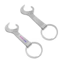 branded Wrench Metal Keyring Bottle Opener, from our range of promotional Tool Keyrings