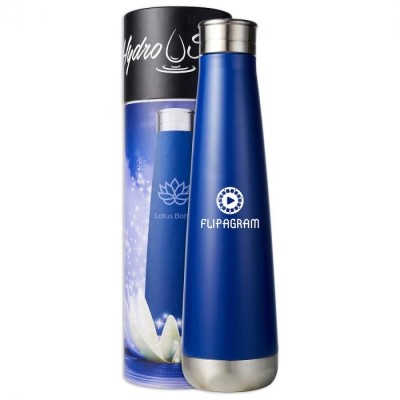 branded Lotus 500ml Water Bottle, from our range of promotional Drink Bottles - Metal