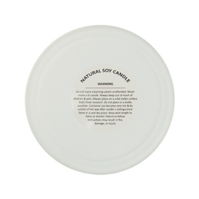 branded Large Gleam Glass Candle, from our range of promotional Candles