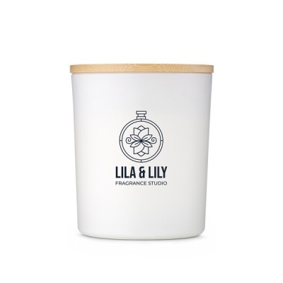 branded Large Gleam Glass Candle, from our range of promotional Candles