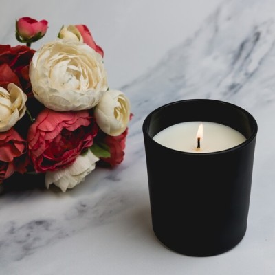 branded Large Gleam Glass Candle, from our range of promotional Candles