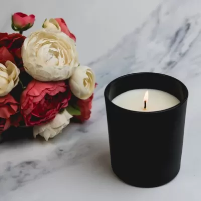 branded Large Gleam Glass Candle, from our range of promotional Candles