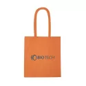 branded Recycled Colourful Cotton Tote Bag, from our range of promotional Cotton &amp; Calico Tote Bags