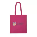 branded Recycled Colourful Cotton Tote Bag, from our range of promotional Cotton &amp; Calico Tote Bags