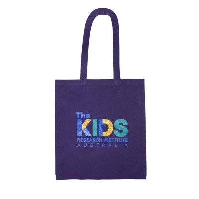 branded Recycled Colourful Cotton Tote Bag, from our range of promotional Cotton & Calico Tote Bags