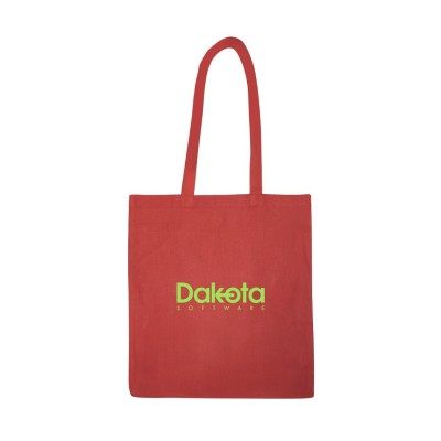 branded Recycled Colourful Cotton Tote Bag, from our range of promotional Cotton & Calico Tote Bags