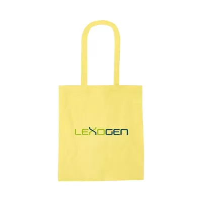 branded Recycled Colourful Cotton Tote Bag, from our range of promotional Cotton & Calico Tote Bags