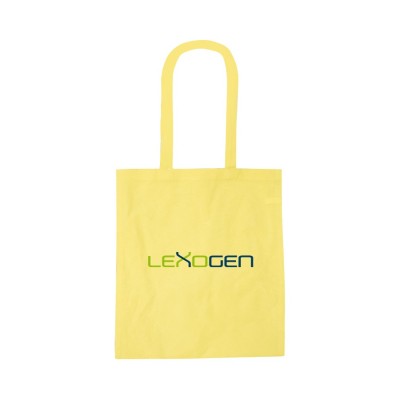branded Recycled Colourful Cotton Tote Bag, from our range of promotional Cotton & Calico Tote Bags
