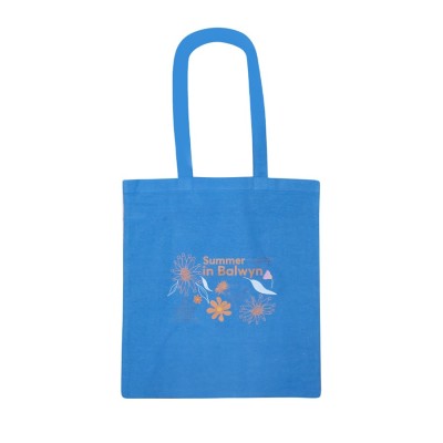 branded Recycled Colourful Cotton Tote Bag, from our range of promotional Cotton & Calico Tote Bags