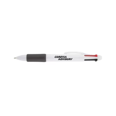 Supra Colour White Plastic Pen