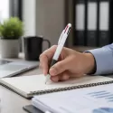 Supra Colour White Plastic Pen